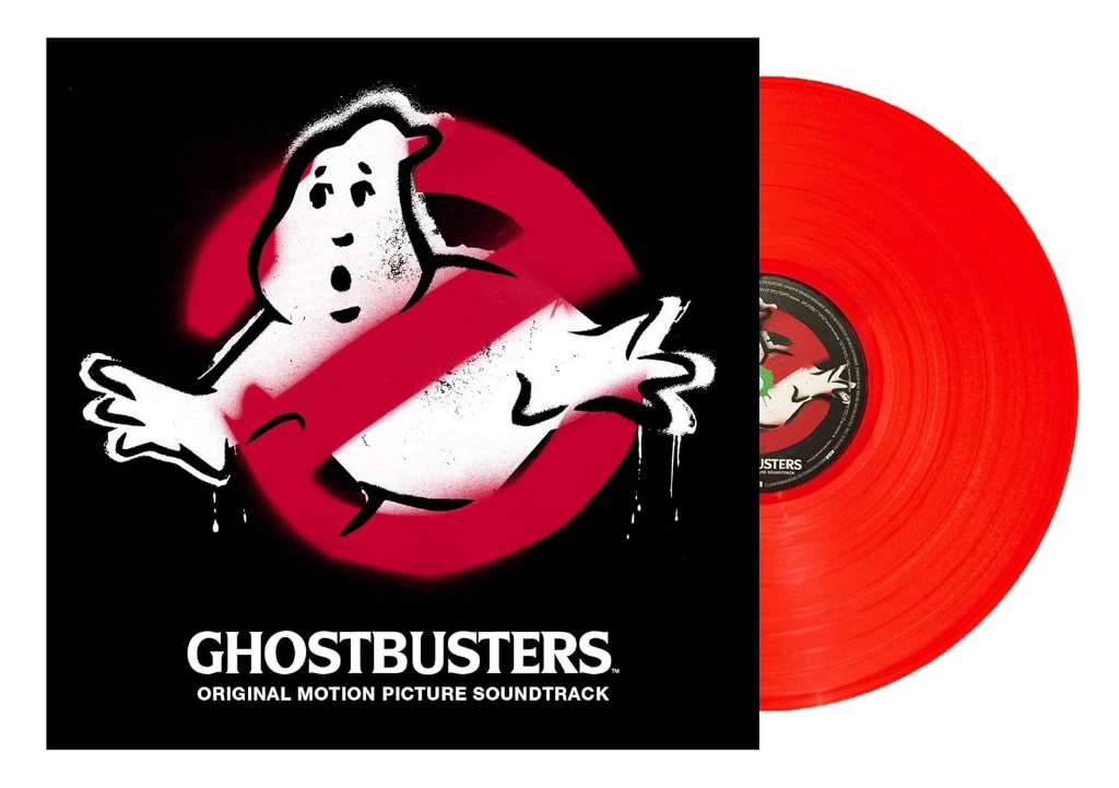 Ghostbusters Soundtrack Exclusive Red Color Vinyl