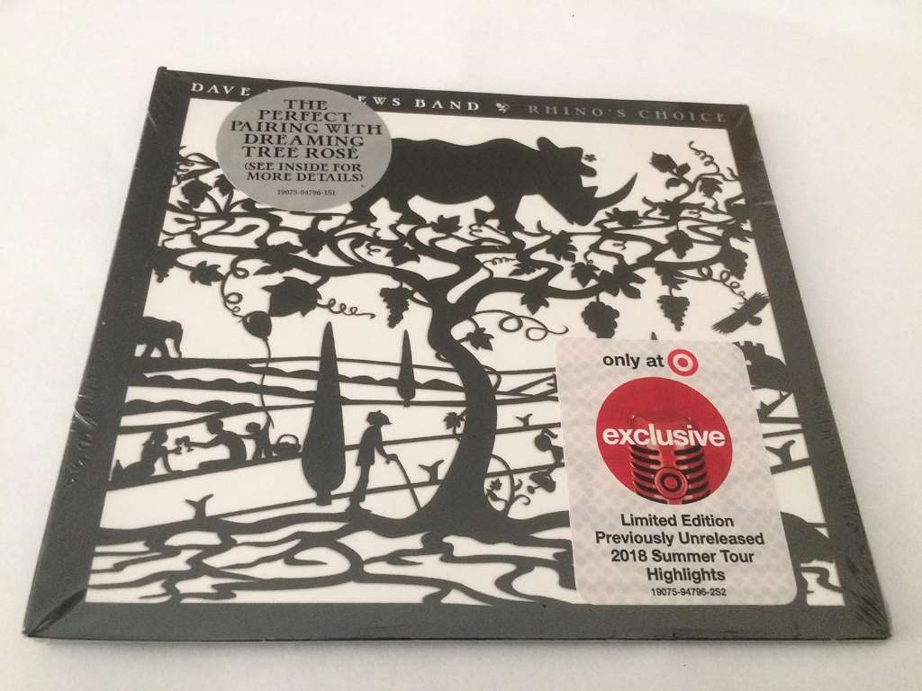 DAVE MATTHEWS BAND Rhino's Choice LIMITED EDITION TARGET CD