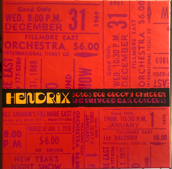 Songs For Groovy Children: The Fillmore East Concerts