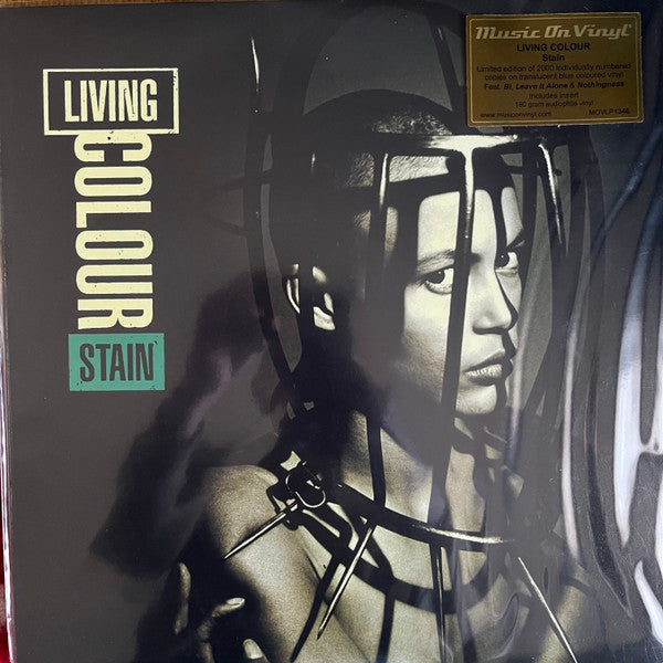 Stain- Limited 180-Gram Translucent Blue Colored Vinyl