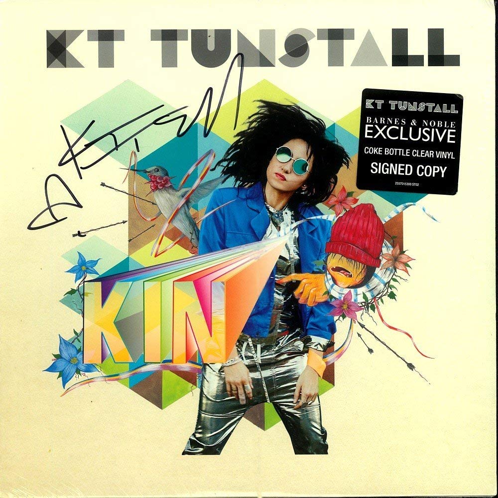 Kin - Limited Edition Coke Bottle Clear Vinyl - SIGNED copy