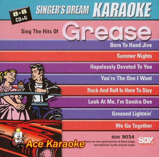 Sing The Hits Of Grease (Karaoke CDG)