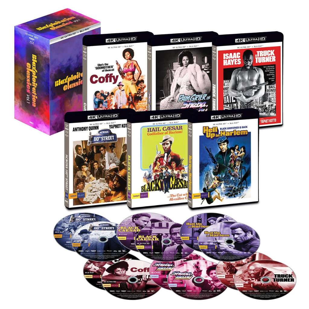 Blaxploitation Classics: Volume One - 4K Ultra HD + Blu-ray