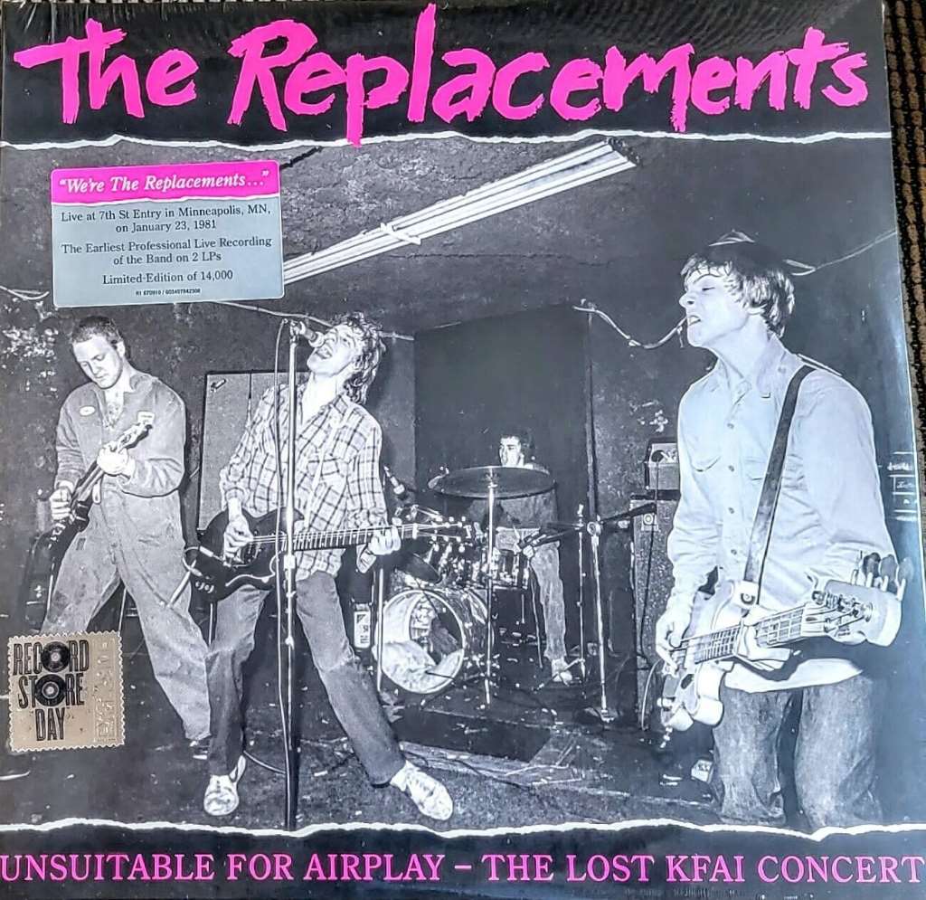 THE REPLACEMENTS: UNSUITABLE FOR AIRPLAY - NEW SEALED 27 TRACK LTD EDITION & PRESSING 2 LP SET