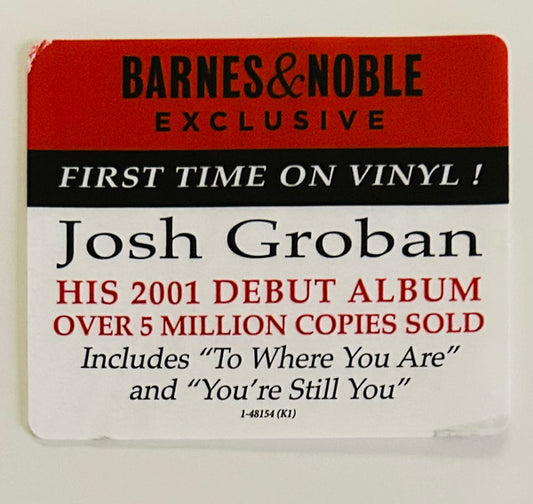 Josh Groban (2LP Vinyl w/ D-Side Etching)