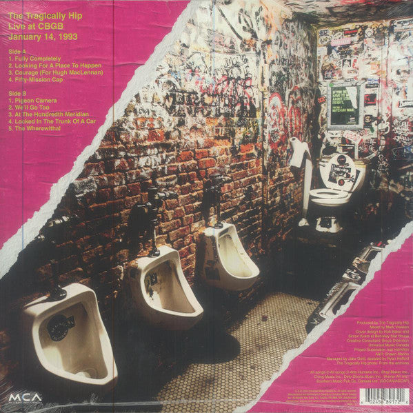 Tragically Hip, The - Live At CBGB's - Vinyl LP - RSD 2024