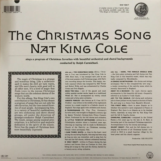 The Christmas Song - Exclusive Limited Edition Transparent Green Colored Vinyl LP