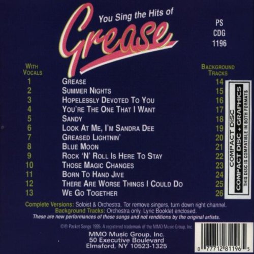 You Sing The Hits Of Grease (karaoke)