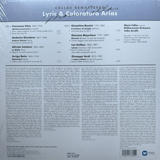 Operatic arias (Lyric & coloratura)(Vinyl)