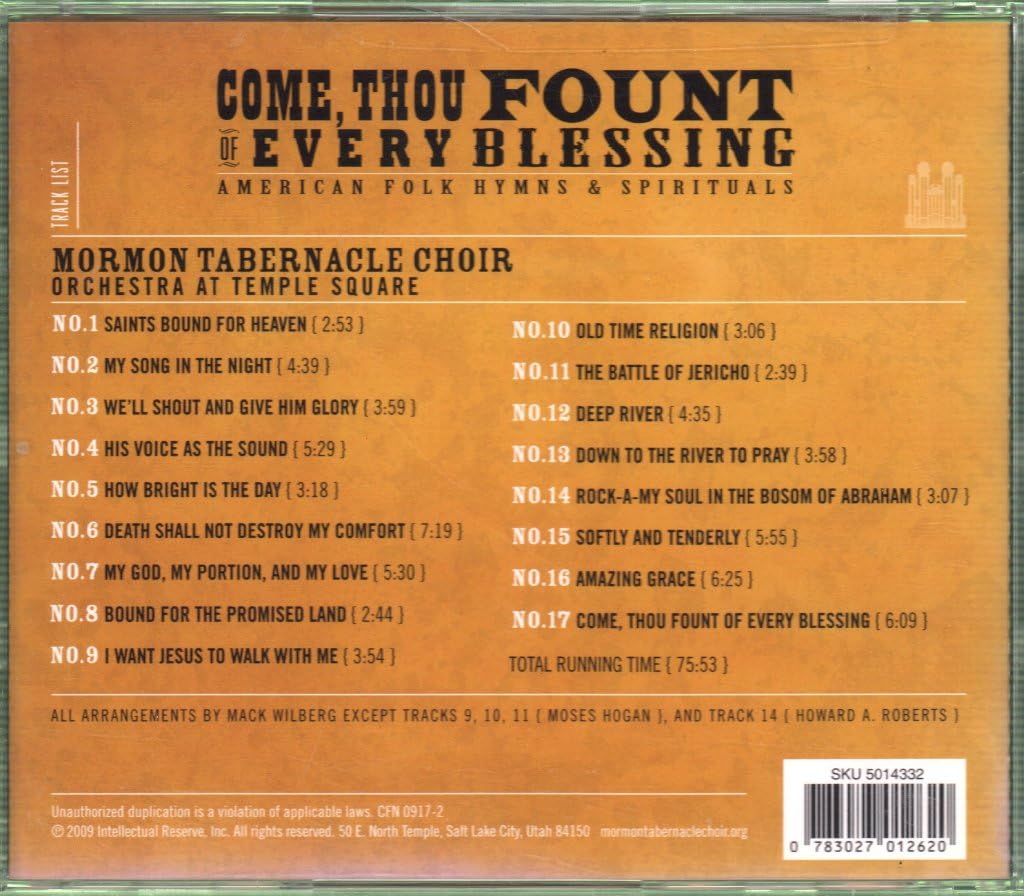 Come Thou Fount of Every Blessing