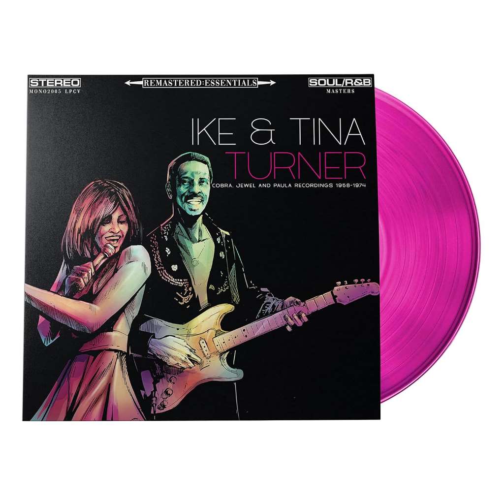 Ike & Tina Turner Pink Vinyl Exclusive, 1958-1974 Recordings, LP Record