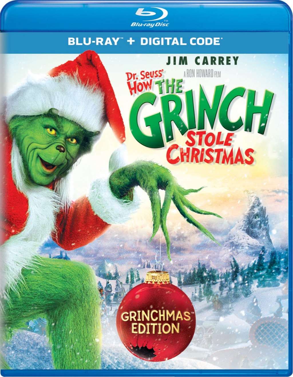 Dr. Seuss' How The Grinch Stole Christmas - Grinchmas Edition (Blu-ray + DIGITAL HD)