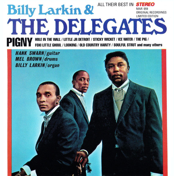 Billy Larkin & Delegates [Audio CD] Larkin Billy & Delegates