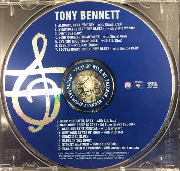 Playin' With My Friends: Bennett Sings The Blues