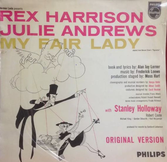 REX HARRISON & JULIE ANDREWS My Fair Lady vinyl LP