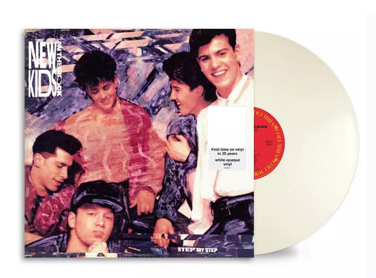 New Kids On The Block Vinyl, Step By Step White Record LP