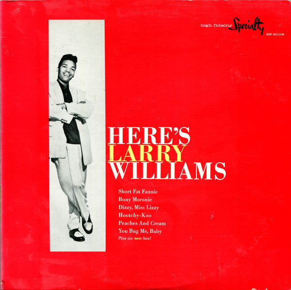 Here's Larry Williams