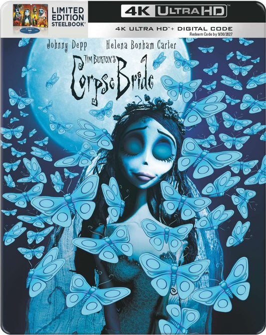 Tim Burton's Corpse Bride - Limited Edition Steelbook (4K Ultra HD + Digital)