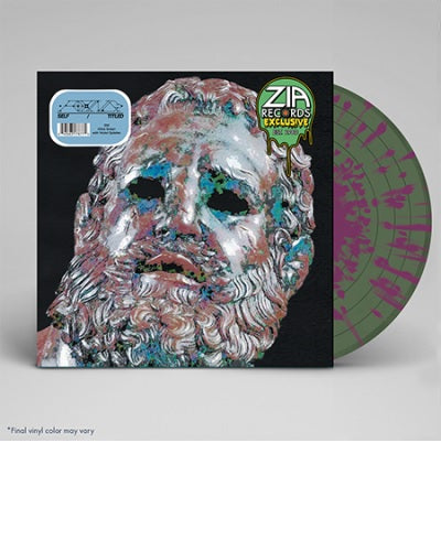 Foxing - Ice Blue with Black Splatter