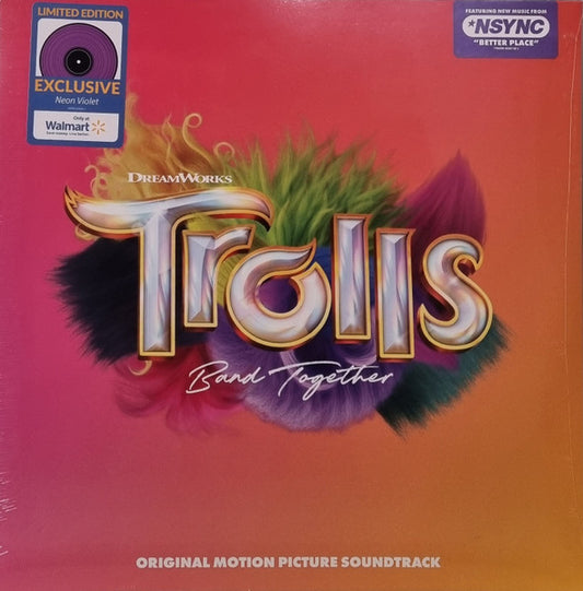 Trolls Band Together (Original Motion Picture Soundtracks) Exclusive Limited Neon Violet Color Vinyl LP Record