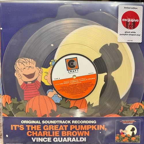 It’s the Great Pumpkin, Charlie Brown Vinyl, Pumkin Shape