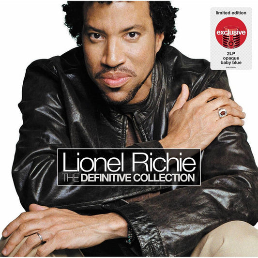 Lionel Richie The Definitive Collection 2-LP ~ Opaque Baby Blue Vinyl ~ in Gate Fold Cover Sealed e/ Stickers As Shown