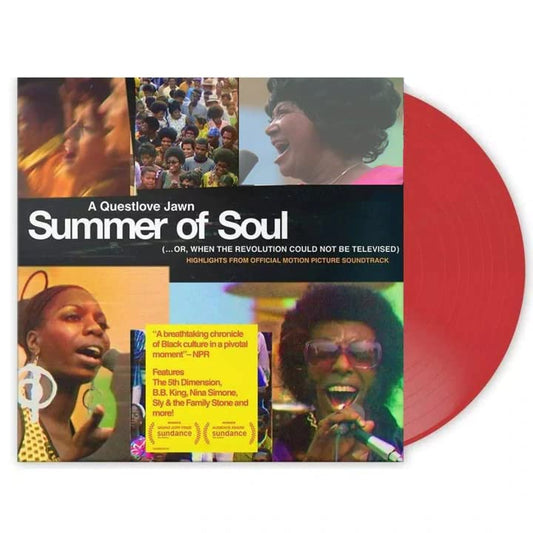 Summer Of Soul Or When The Revolution Could Not Be Televised - Exclusive Limited Edition Red Colored Vinyl Soundtrack LP (Alternate Cover)