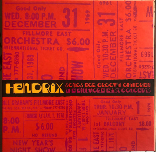 Songs For Groovy Children: The Fillmore East Concerts