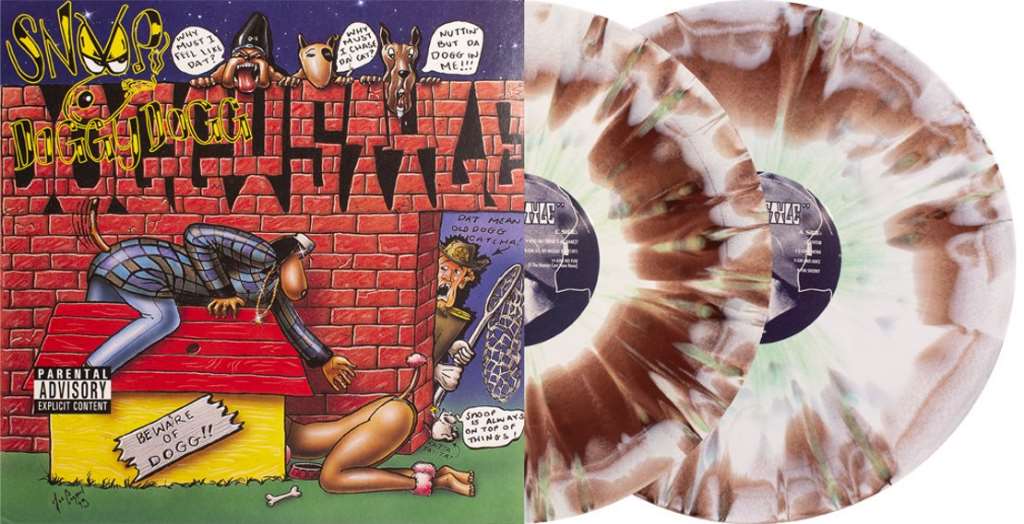 Doggystyle Exclusive Brown And Minty Color Splatter Vinyl