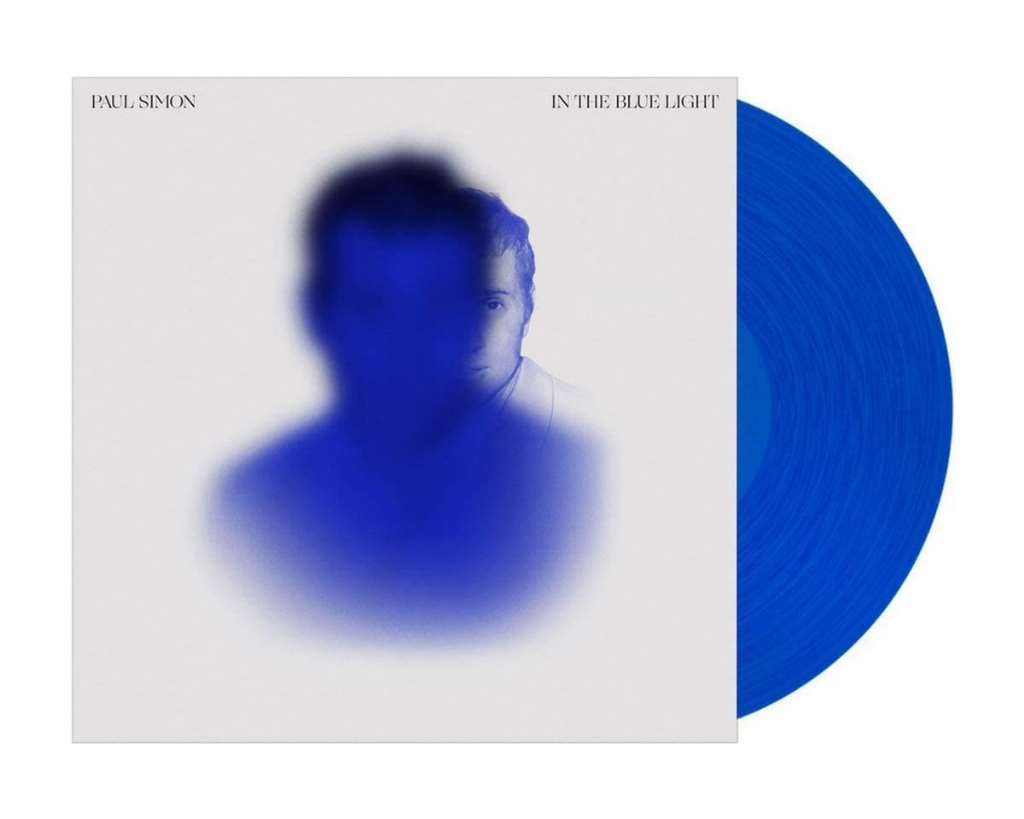 Legacy Paul Simon - In the Blue Light Exclusive Blue Color Vinyl LP Art Print, Wall Art, Living Room