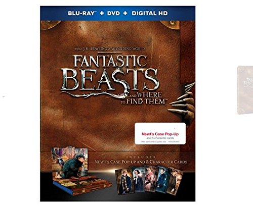 Fantastic Beasts and Where to Find Them (Target/Exclusive/PopUp Osleeve/Character Cards/Blu-ray + DVD + Digital HD UltraViolet Combo Pack) (BD)