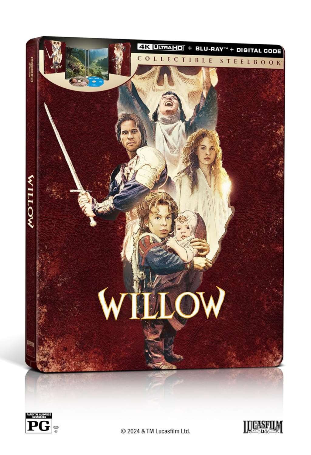 Willow - UHD/BD Combo + Digital + Steelbook [Blu-ray]