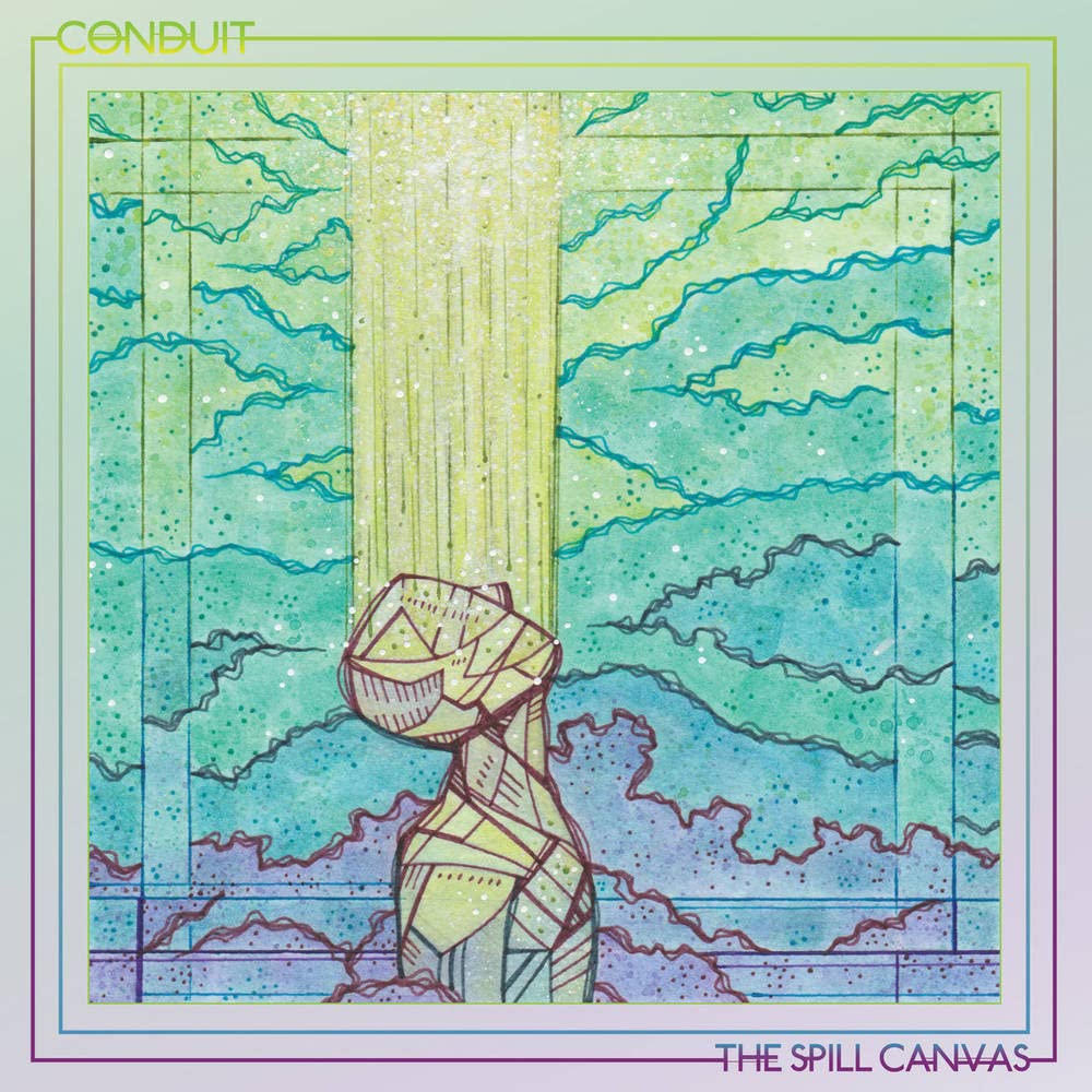 Conduit (Half Purple / Half Clear W/ Heavy Pink Splatter Vinyl) (I)