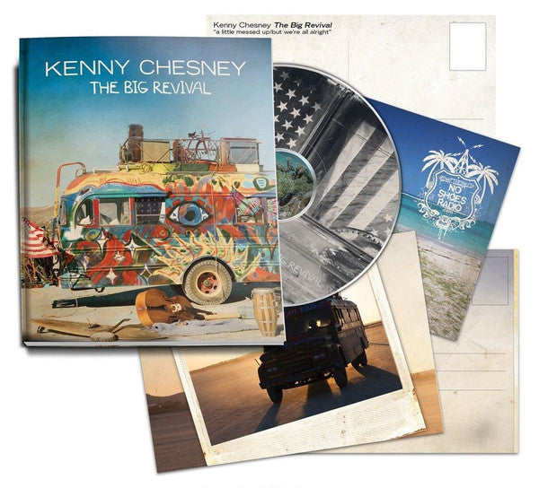 Kenny Chesney, The Big Revival, LIMITED ZINEPAK EDITION with FULL LENGTH CD, 64 PAGE MAGAZINE, DIGITAL DOWNLOAD, 4 EXCLUSIVE POSTCARDS!
