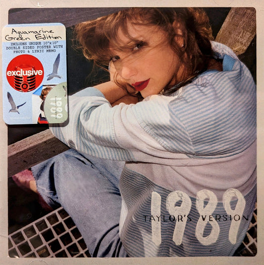 1989 Taylor's Version Aquamarine Green Deluxe Poster Edition Taylor swift