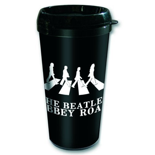 The Beatles Abbey Road Crossing Official Plastic Travel Mug