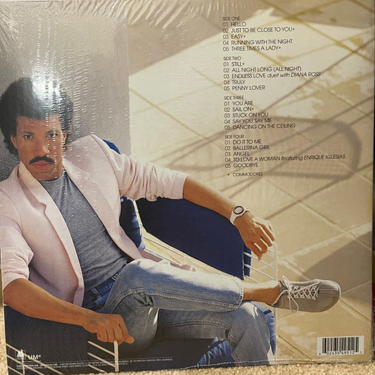Lionel Richie The Definitive Collection 2-LP ~ Opaque Baby Blue Vinyl ~ in Gate Fold Cover Sealed e/ Stickers As Shown