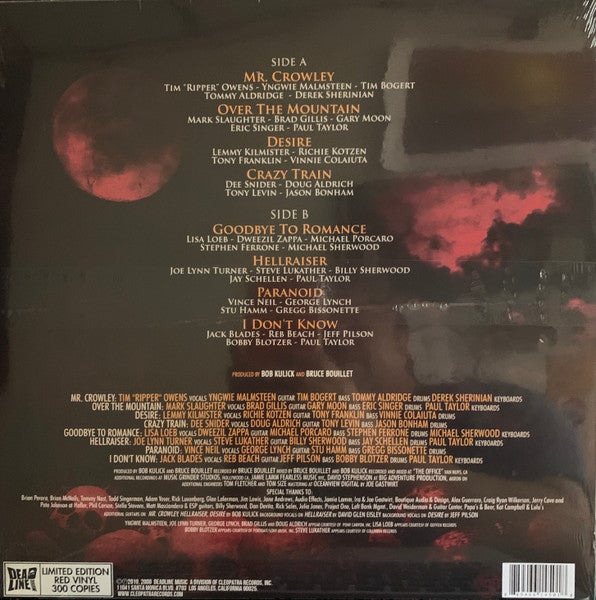 BAT HEAD SOUP - A TRIBUTE TO OZZY / VARIOUS