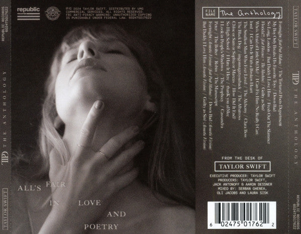Taylor Swift - The Tortured Poets Department: The Anthology (Target Exclusive, CD)