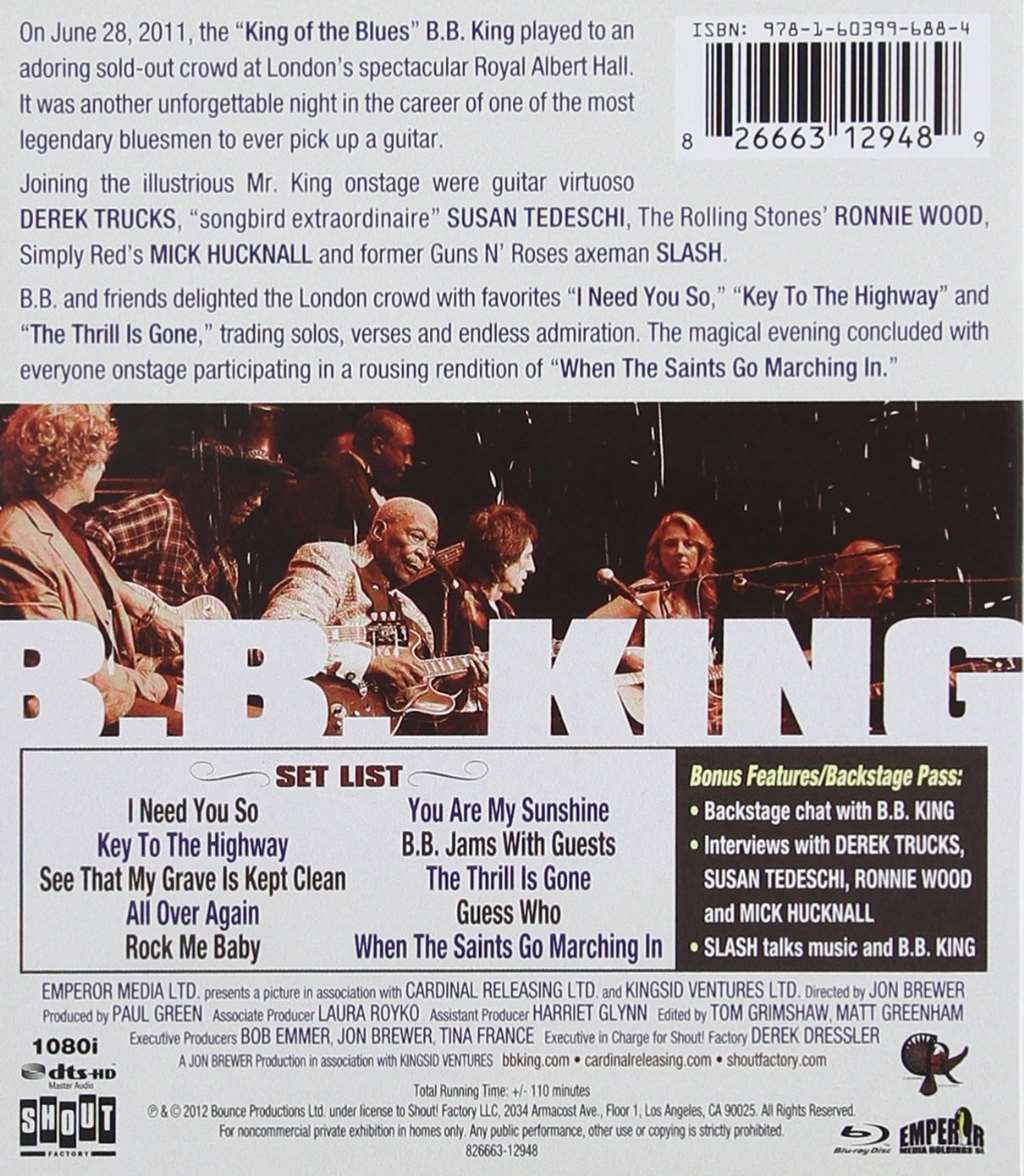 B.B. King: Live at the Royal Albert Hall 2011 [Blu-ray]