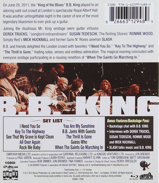 B.B. King: Live at the Royal Albert Hall 2011 [Blu-ray]