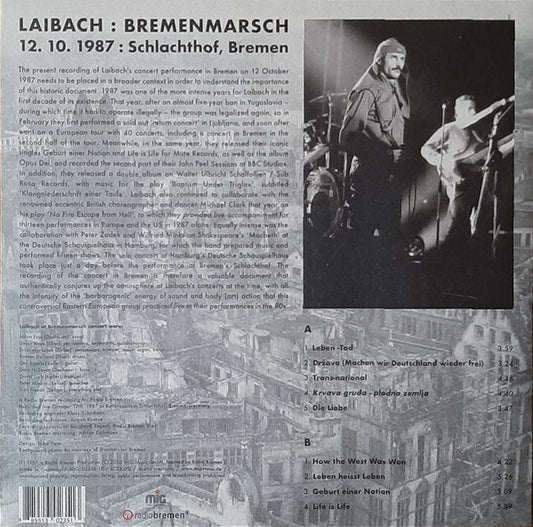 Bremenmarsch: Live At Schlachthof 12.10.1987