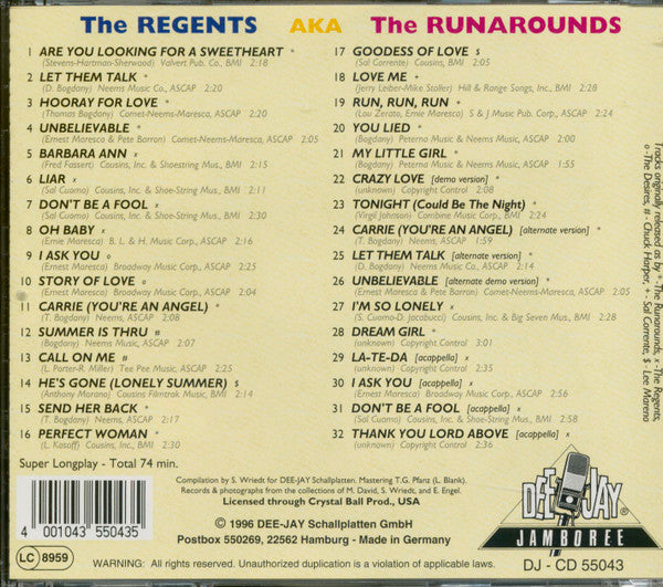 Regents Aka Runarounds