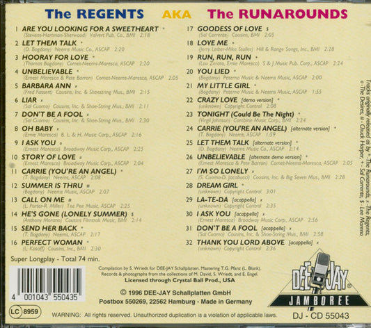 Regents Aka Runarounds