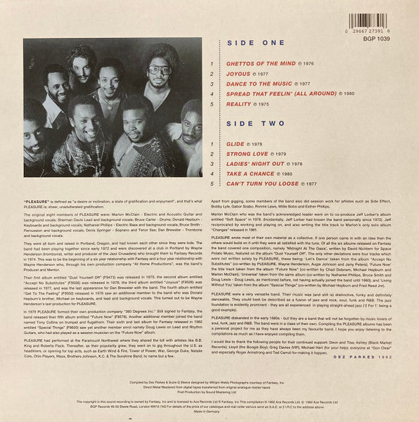 Now Is Future: The Best of Pleasure [Vinyl]