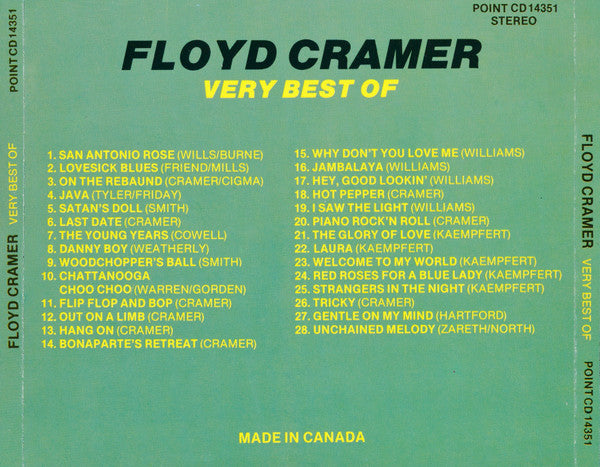 Very Best of Floyd Cramer