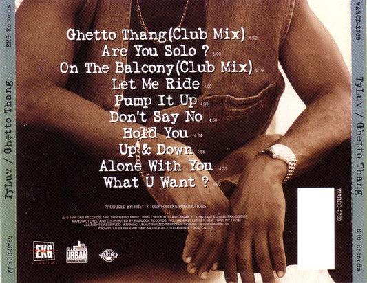 Ghetto Thang by Luv, Ty (1996-04-30?