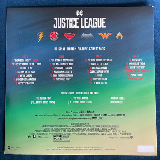 Danny Elfman – Justice League Flash Exclusive Edition Red Color 2X Vinyl LP