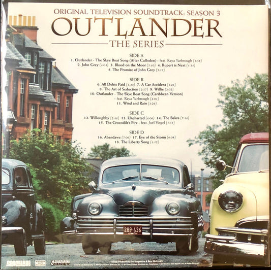 Bear McCreary - Outlander Series 3 Original Television Soundtrack Exclusive Vinyl LP