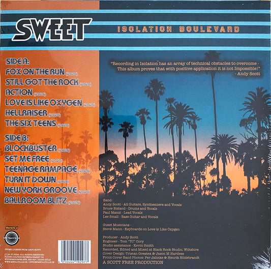 Isolation Boulevard - Orange Transparent